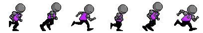 Grapple Boy run animation sprite sheets