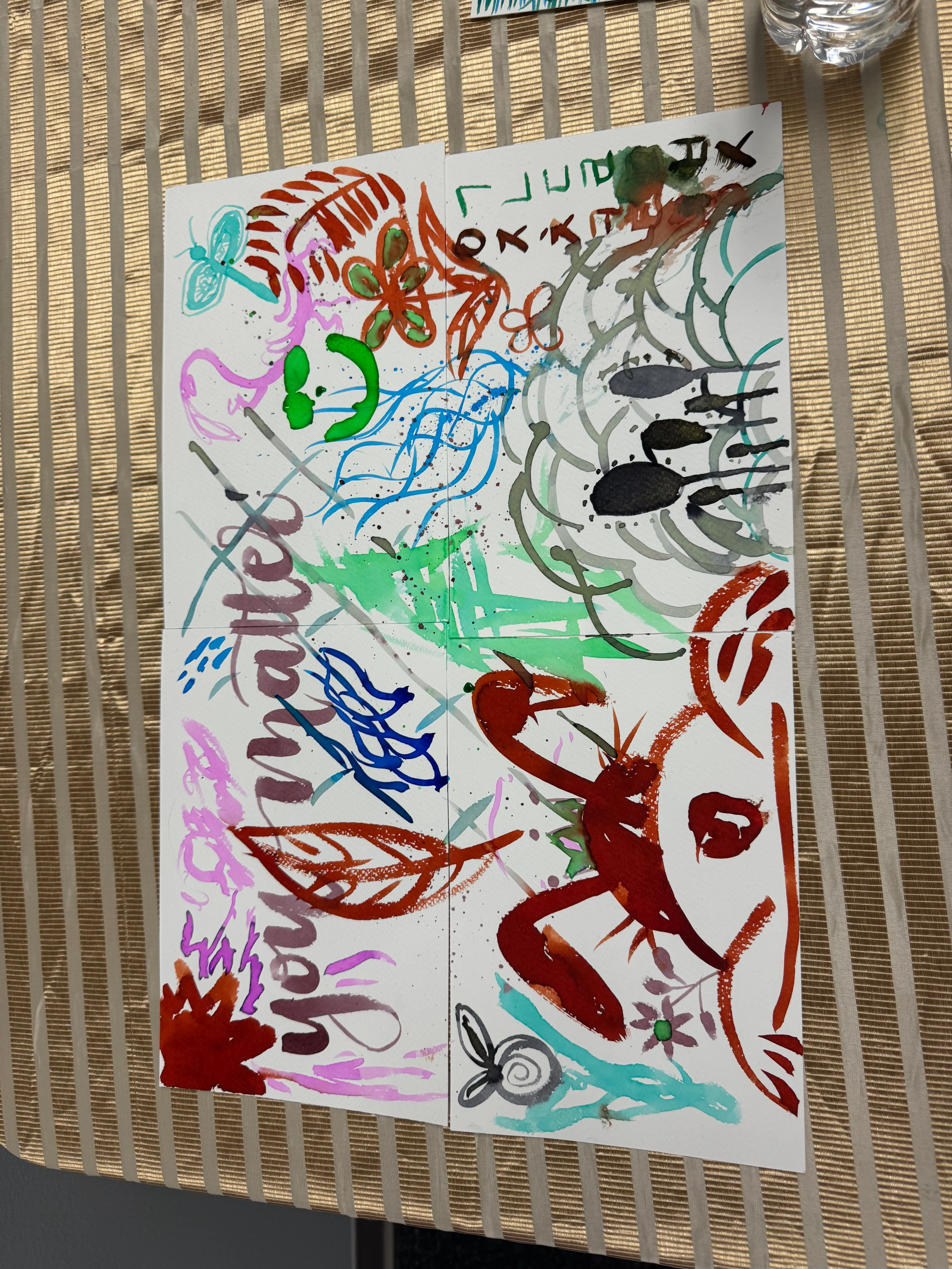 Painting With Ink Workshop